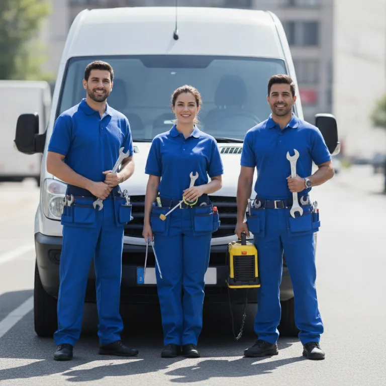 Industriewäscherei Team in Langenfeld